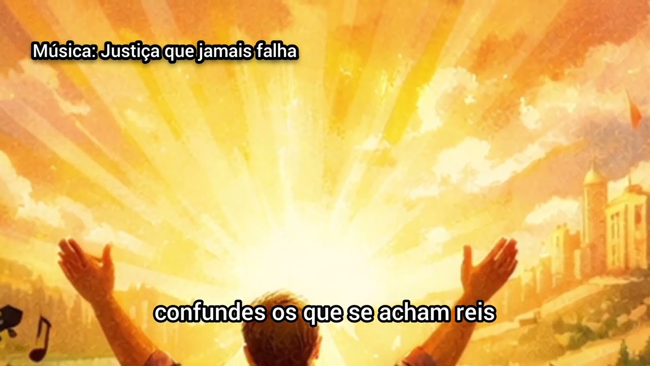 Música: Justiça que jamais falha #salmosinmusic 