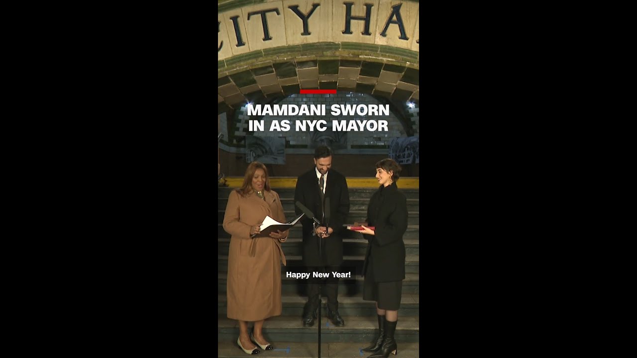 Mamdani sworn in as NYC mayor