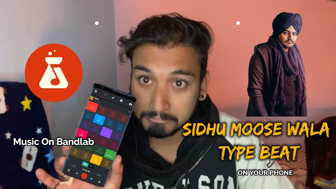Punjabi Beat On Phone BandLab | Sidhu Moose Wala Type Beat | GOAT