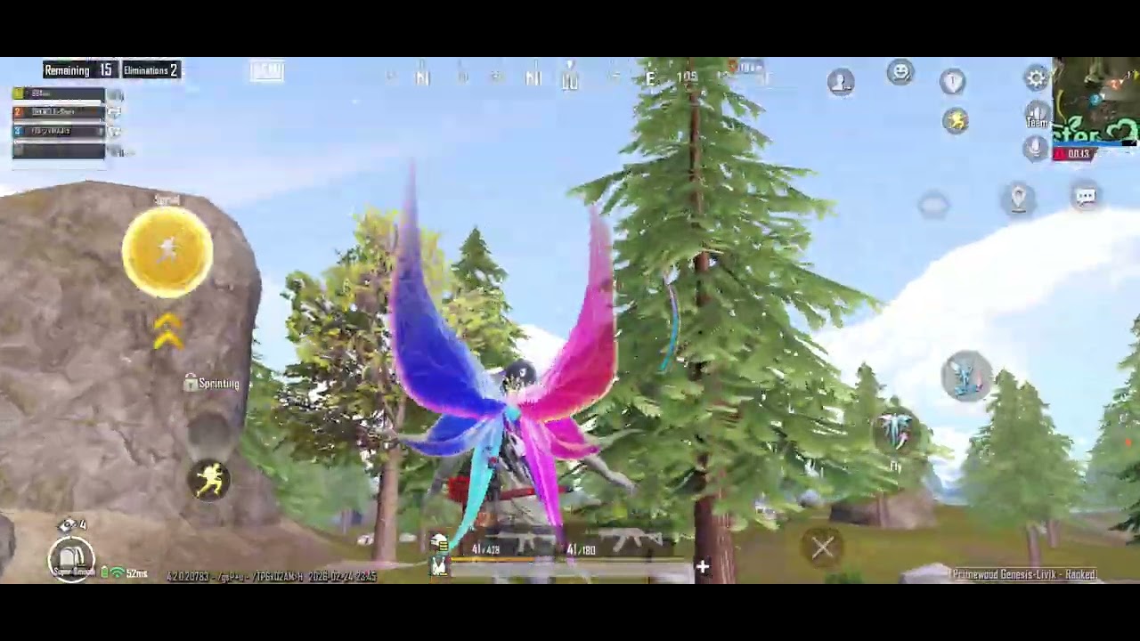 40 fps livik event ranked gameplay with friends in Bgmi 
