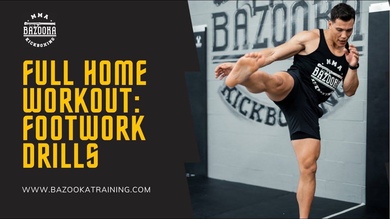 BEST FOOTWORK DRILLS THAT YOU CAN DO AT HOME (NO EQUIPMENT NEEDED) | BAZOOKATRAINING.COM