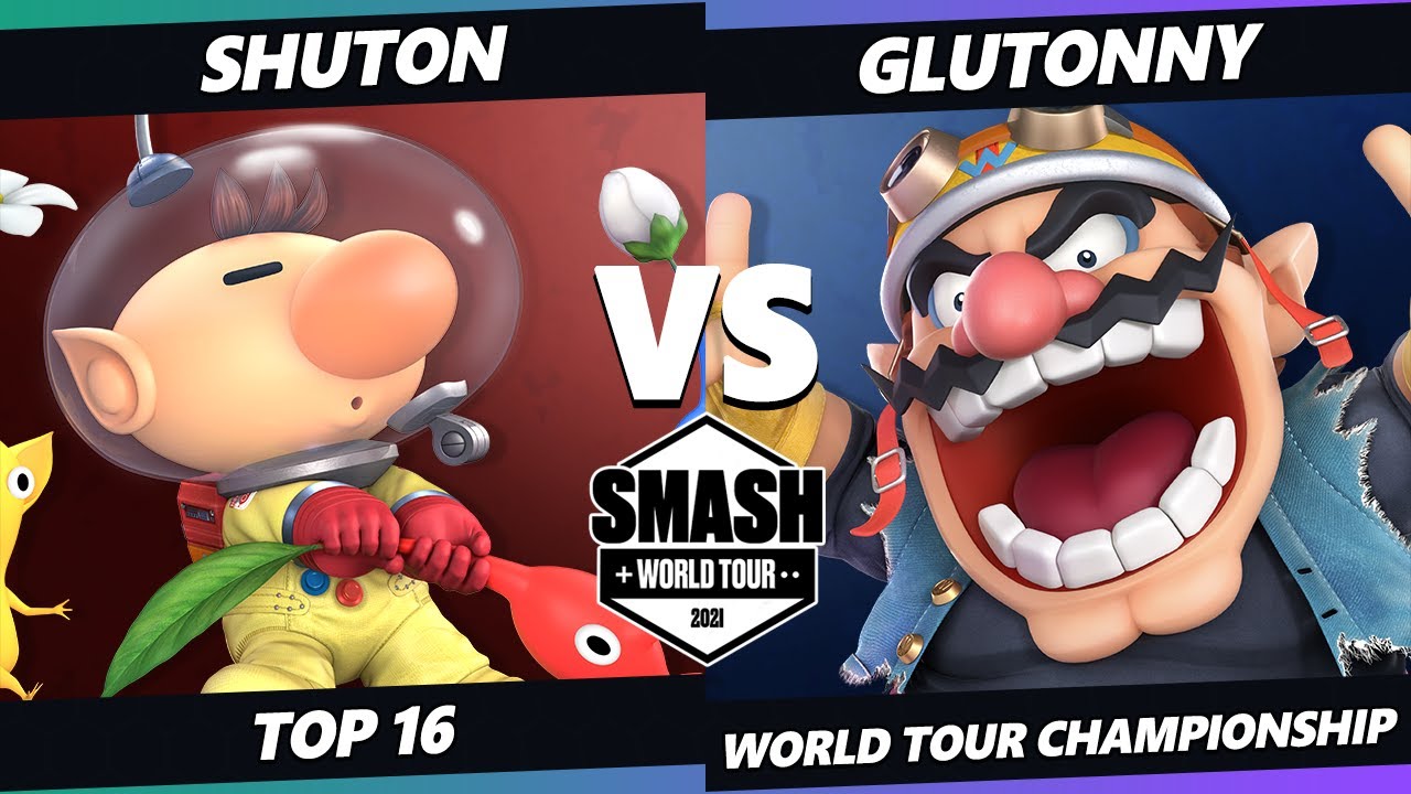 SWT Championship Top 16 - Shuton (Olimar) Vs. Glutonny (Wario) SSBU Ultimate Tournament