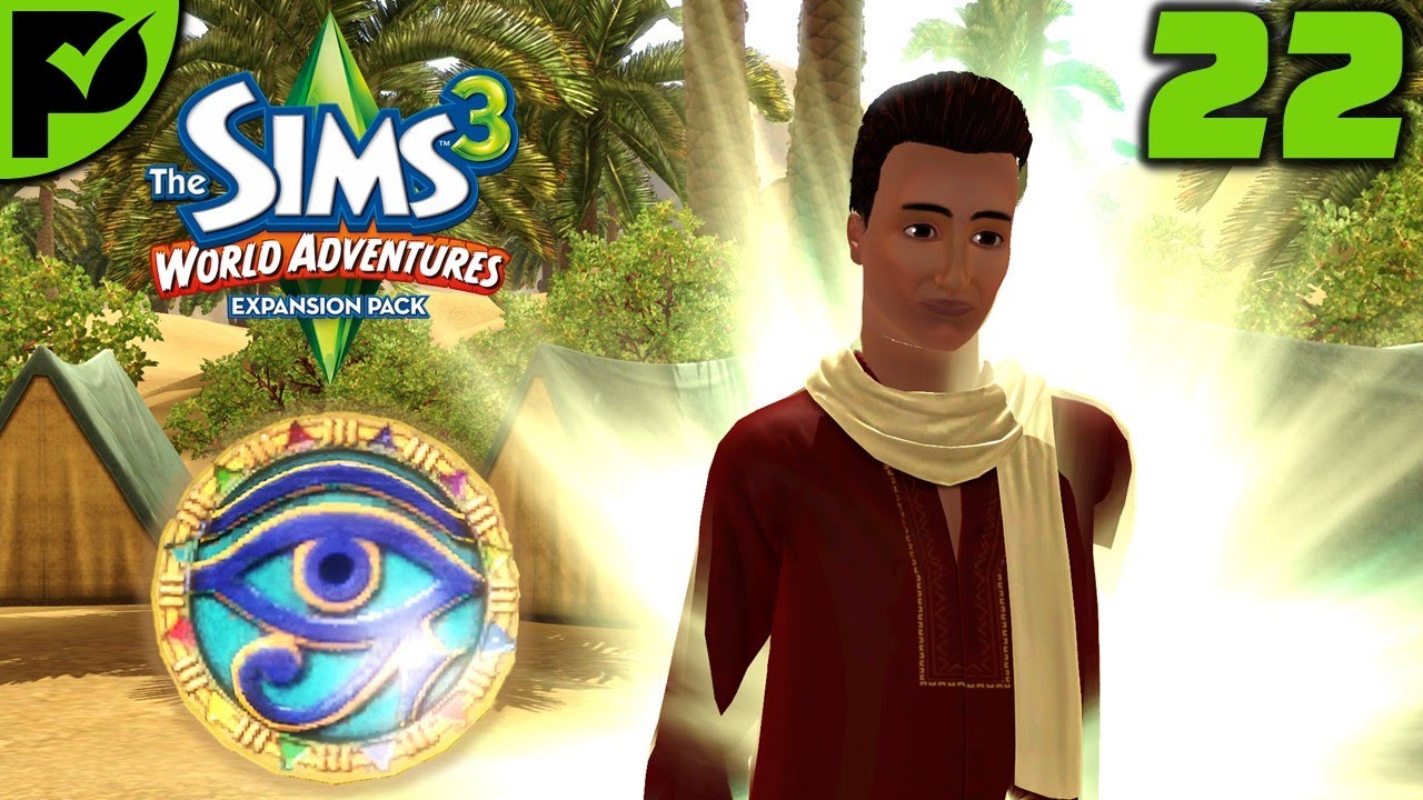 The Eyes of Horus (Abu Simbel) - Sims 3 World Adventures Ep. 22 [100% Completionist Walkthrough]