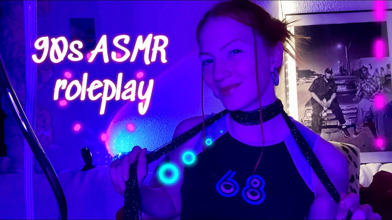 90's party girl macht dich ready 💿 ASMR roleplay