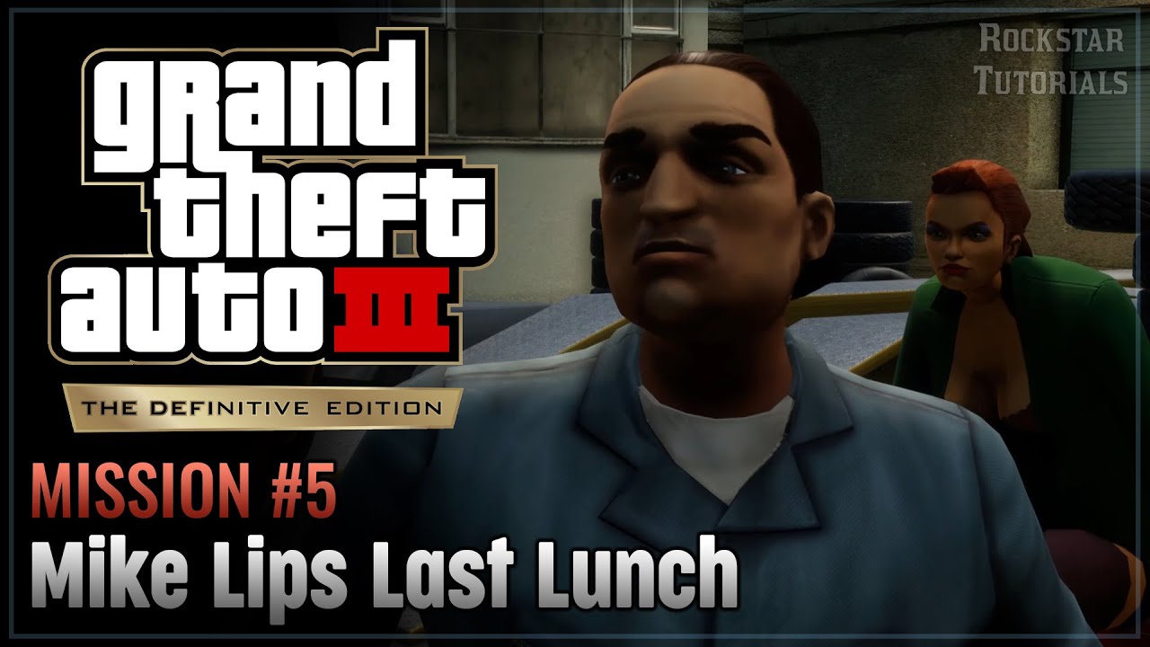 GTA 3 Definitive Edition: Mission #5 - Mike Lips Last Lunch (Trophy: Without a Scratch)