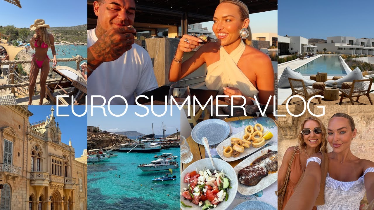 MILOS, CRETE, MALTA | eat dinner with my fiancé & i, greek beaches, fave europe resort, blue lagoon