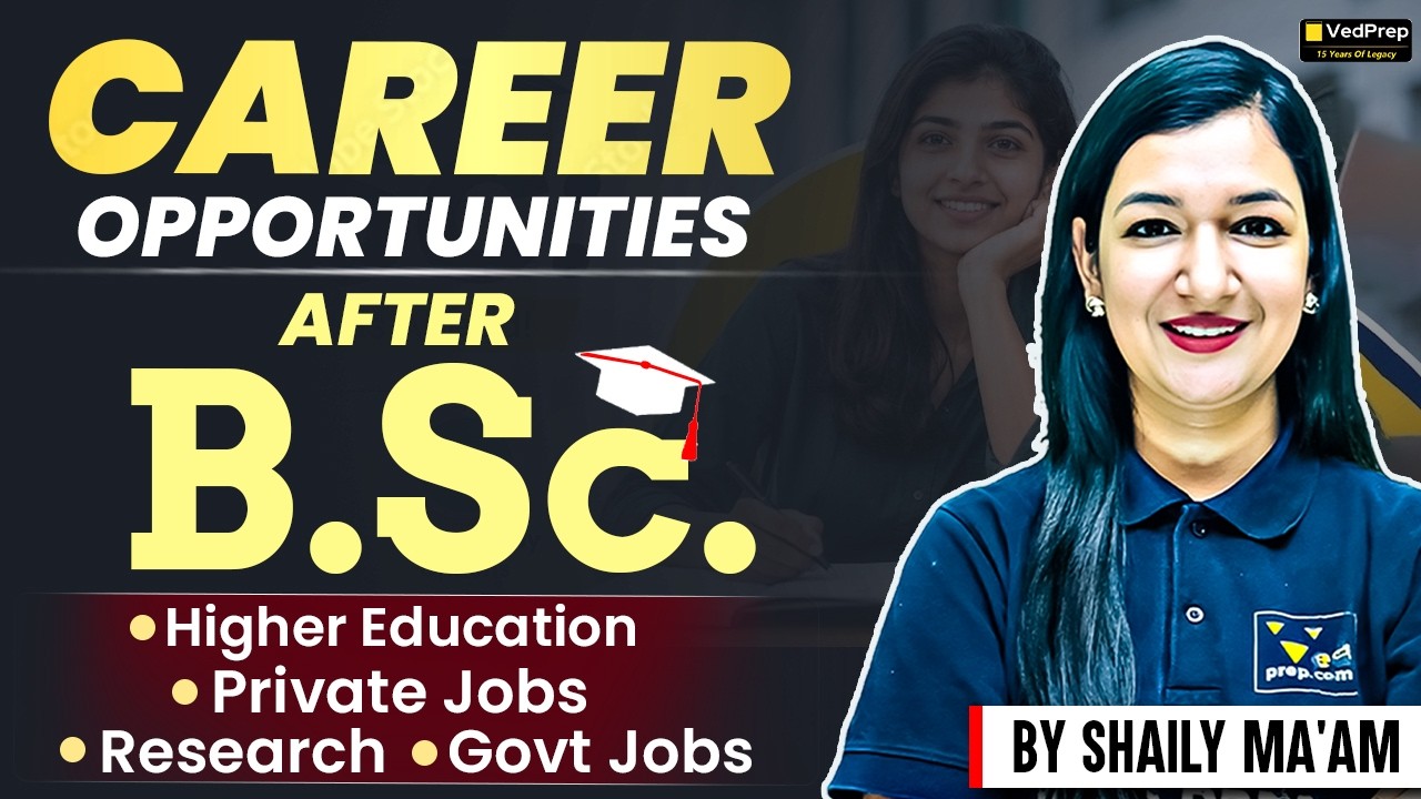 🚨 CAREER OPPORTUNITIES AFTER BSc | Higher Education, Research Private & Govt Jobs | Career Guide