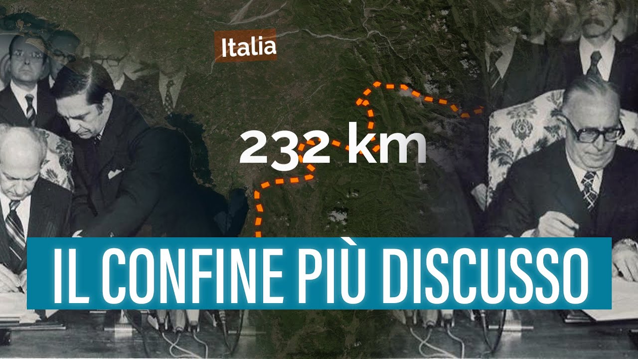 Il confine italo-sloveno, 50 anni dopo Osimo: una storia lunga un secolo
