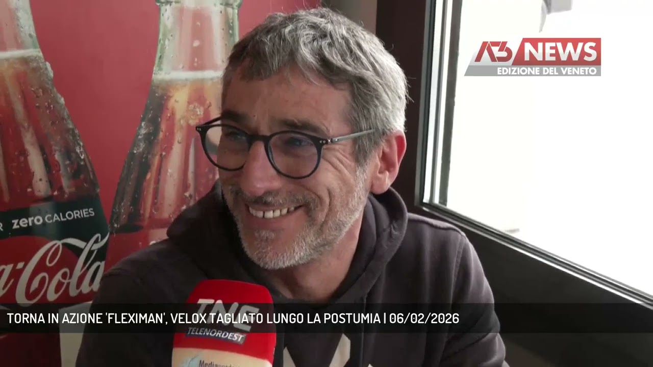 TORNA IN AZIONE 'FLEXIMAN', VELOX TAGLIATO LUNGO LA POSTUMIA | 06/02/2026