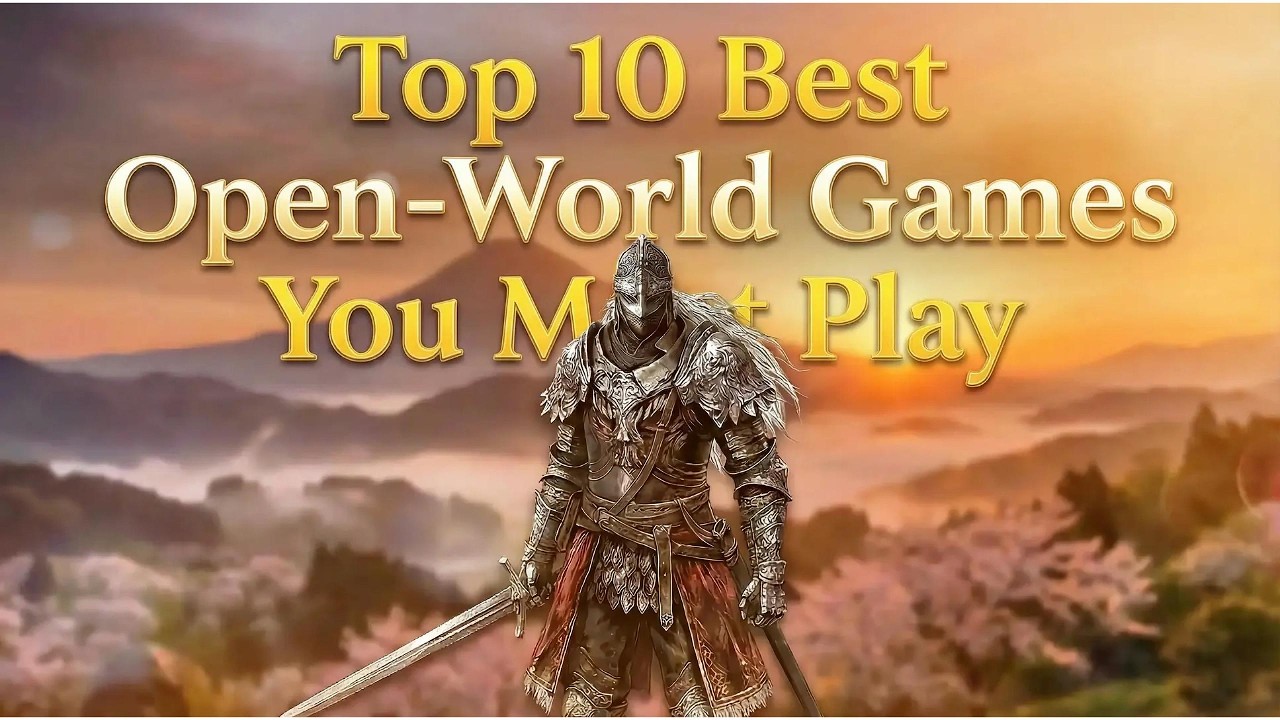 Top 10 Best Open World Games You Must Play