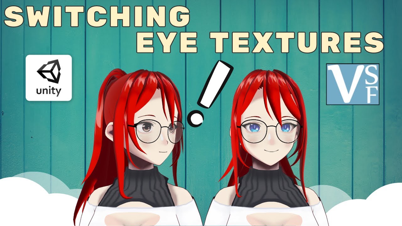 Vroid Unity -  Awesome Eye Texture swap