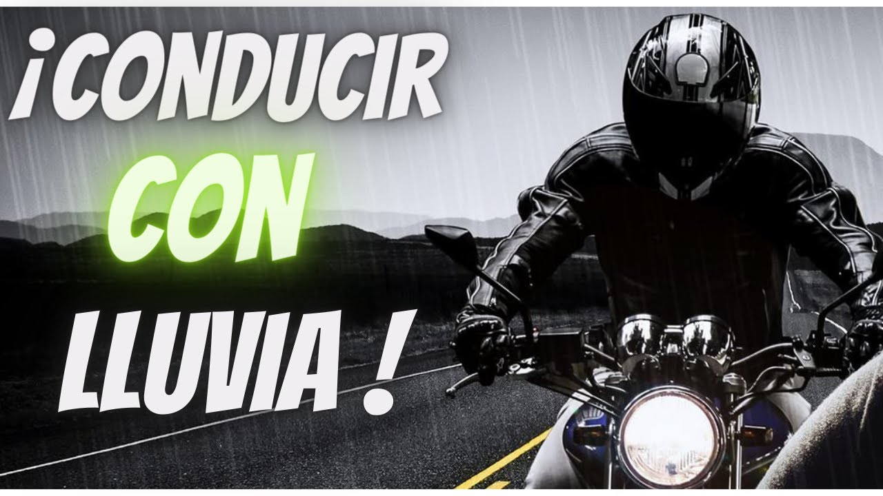 ¿COMO CONDUCIR TU MOTO en LLUVIA? I Os doy unos CONSEJOS