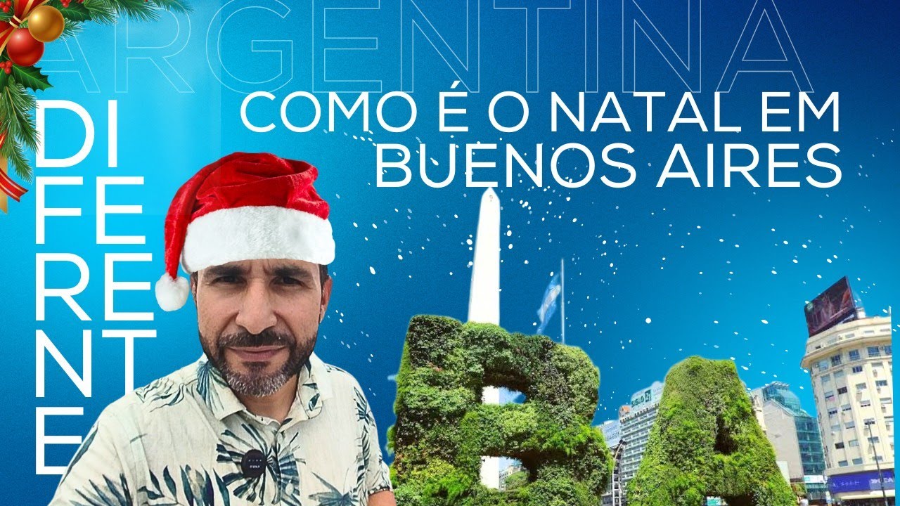 NATAL EM BUENOS AIRES | Como é o natal na Argentina