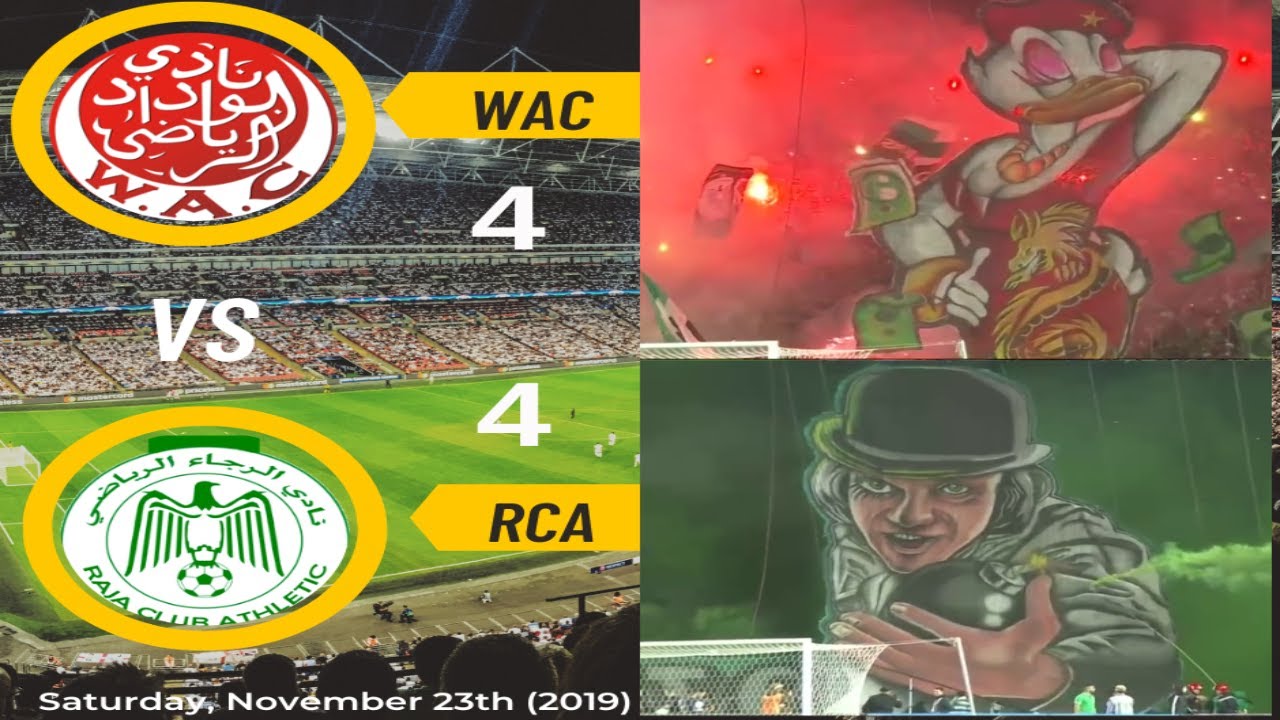 Amazing Football Match | Watch WAC vs RCA 4-4 | Best Moments