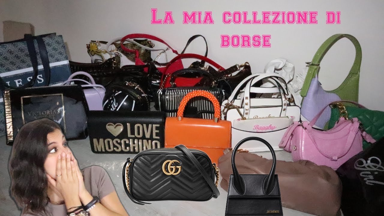 BORSE DONNA: La mia COLLEZIONE di BORSE 😱 || Roberta Tummino