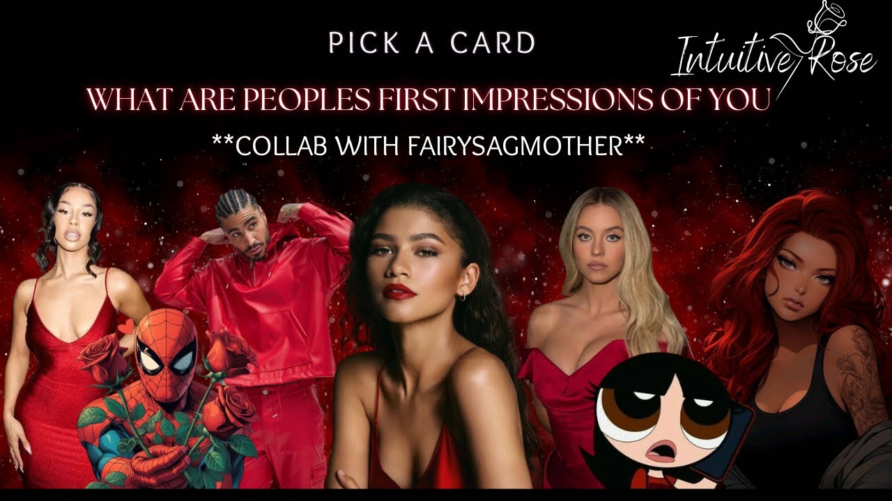 WHAT ARE PEOPLES FIRST IMPRESSIONS OF YOU **Pick A Card**🫨🫦😍♥️💃🏽🦋💥🤩🍓🥂🌹✨