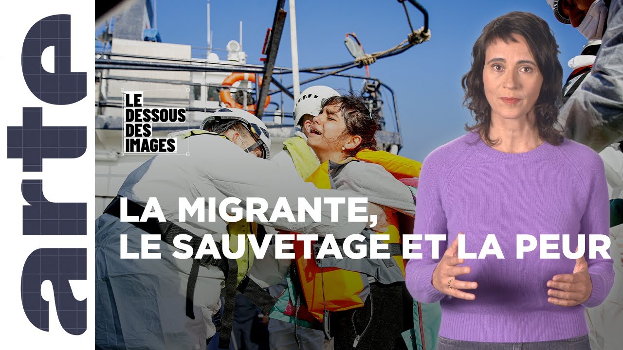 La rescapée de la Manche - Le Dessous des images - ARTE