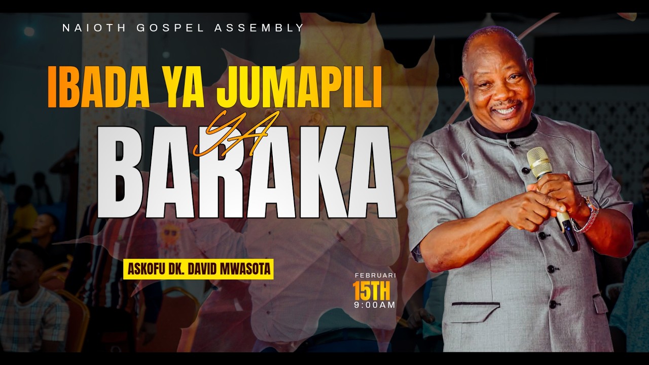 🔴LIVE: IBADA KUU YA JUMAPILI | 15/02/2026 | IBADA HII INAONGOZWA NA ASKOFU DK. DAVID MWASOTA.