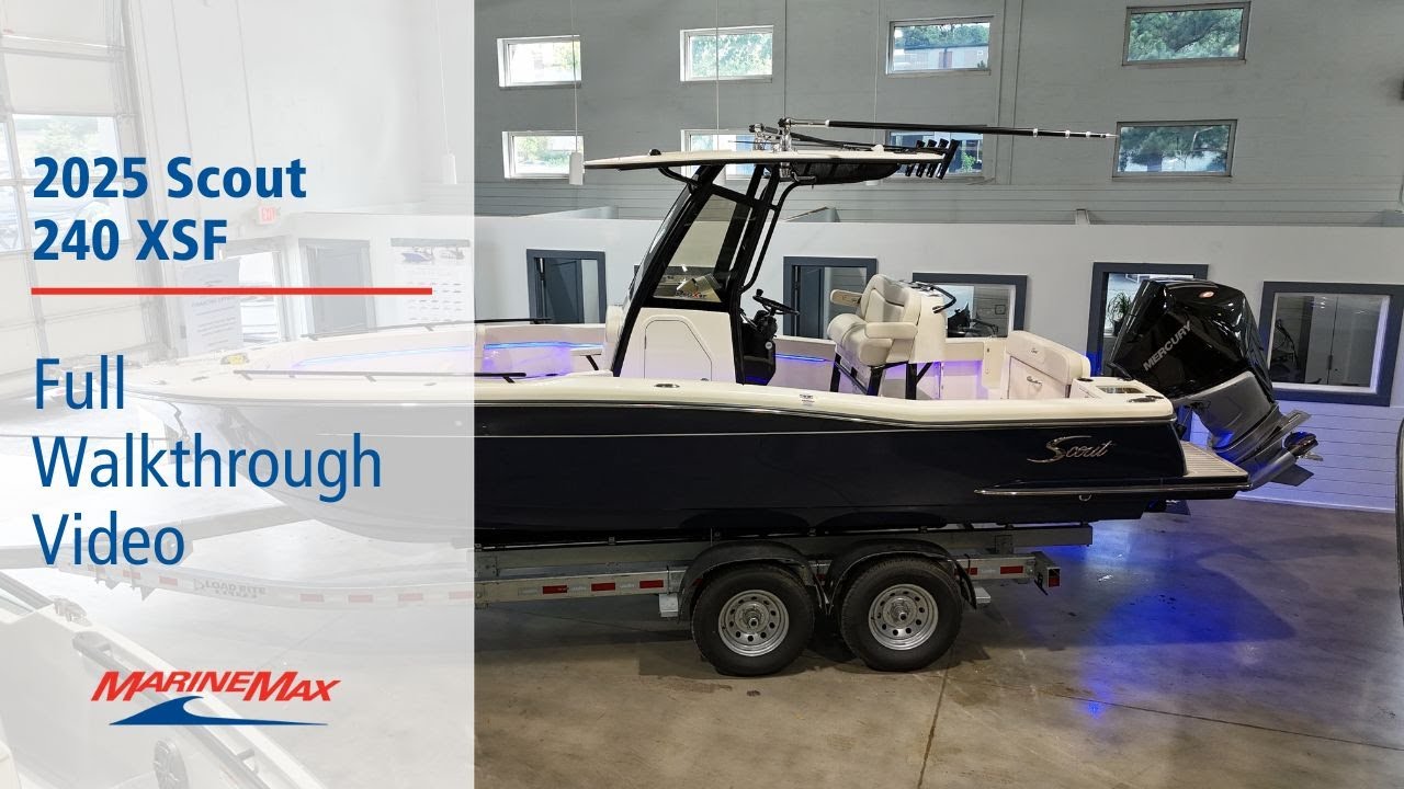 2025 Scout 240 XSF | Available Now at MarineMax Lake Norman