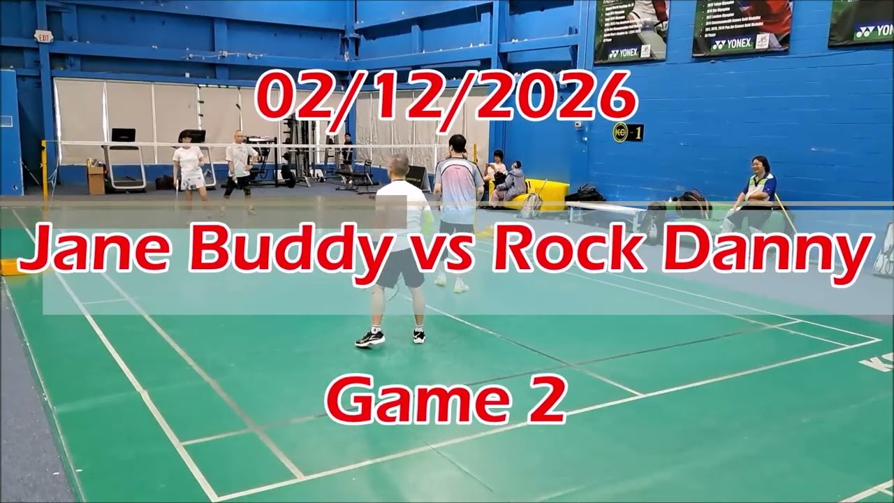 02122026 Jane Buddy vs Rock Danny Games 1 - 3