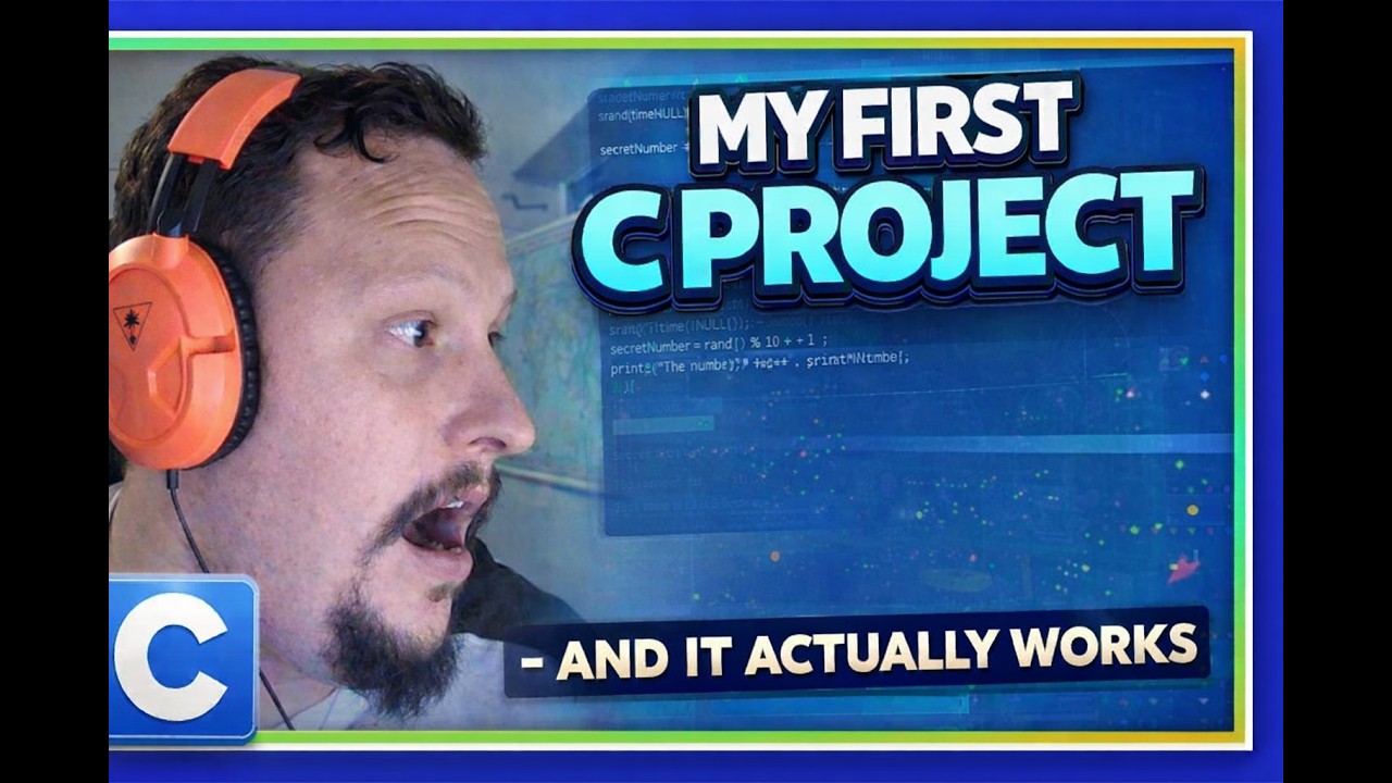 My First C Project — And It Actually Works