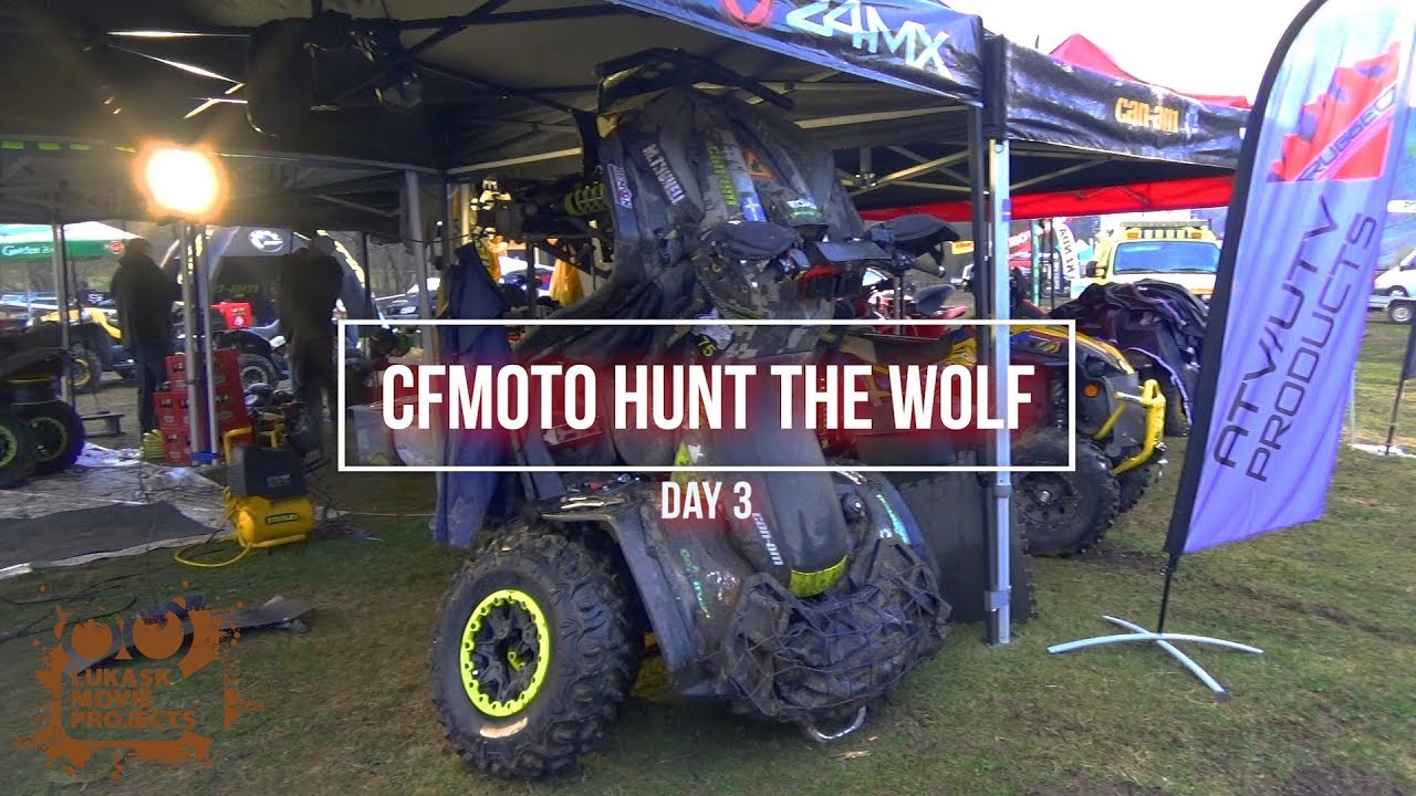 CFmoto Hunt The Wolf 2017 pełny materiał z trzeciego  dnia rajdu quad