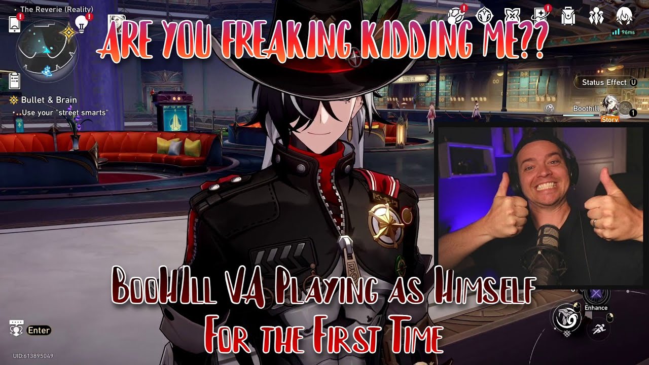 Boothill EN VA's Inner Child Takes Over Getting to Play As Himself For The First Time