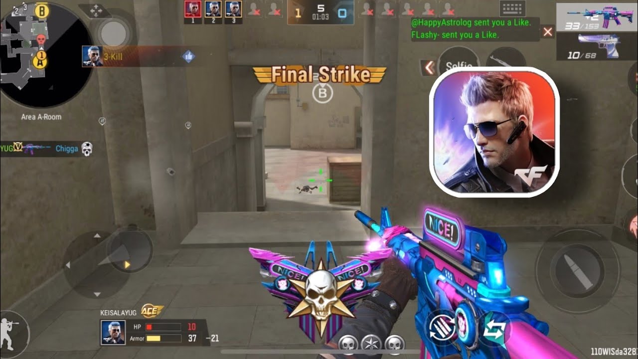 Crossfire: Legends - Mobile Full Gameplay | Black Widow Map | Android/iOS