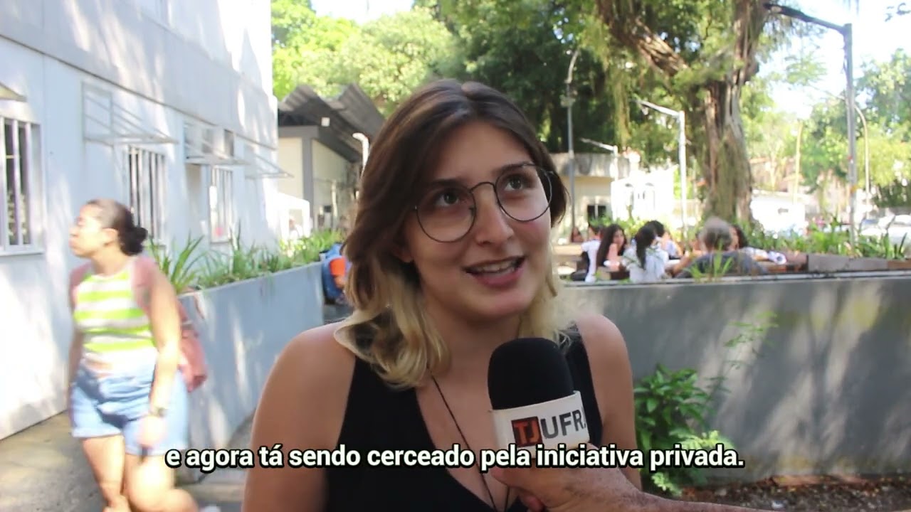Obras no Campinho do Campus Praia Vermelha da UFRJ para construção do novo Canecão