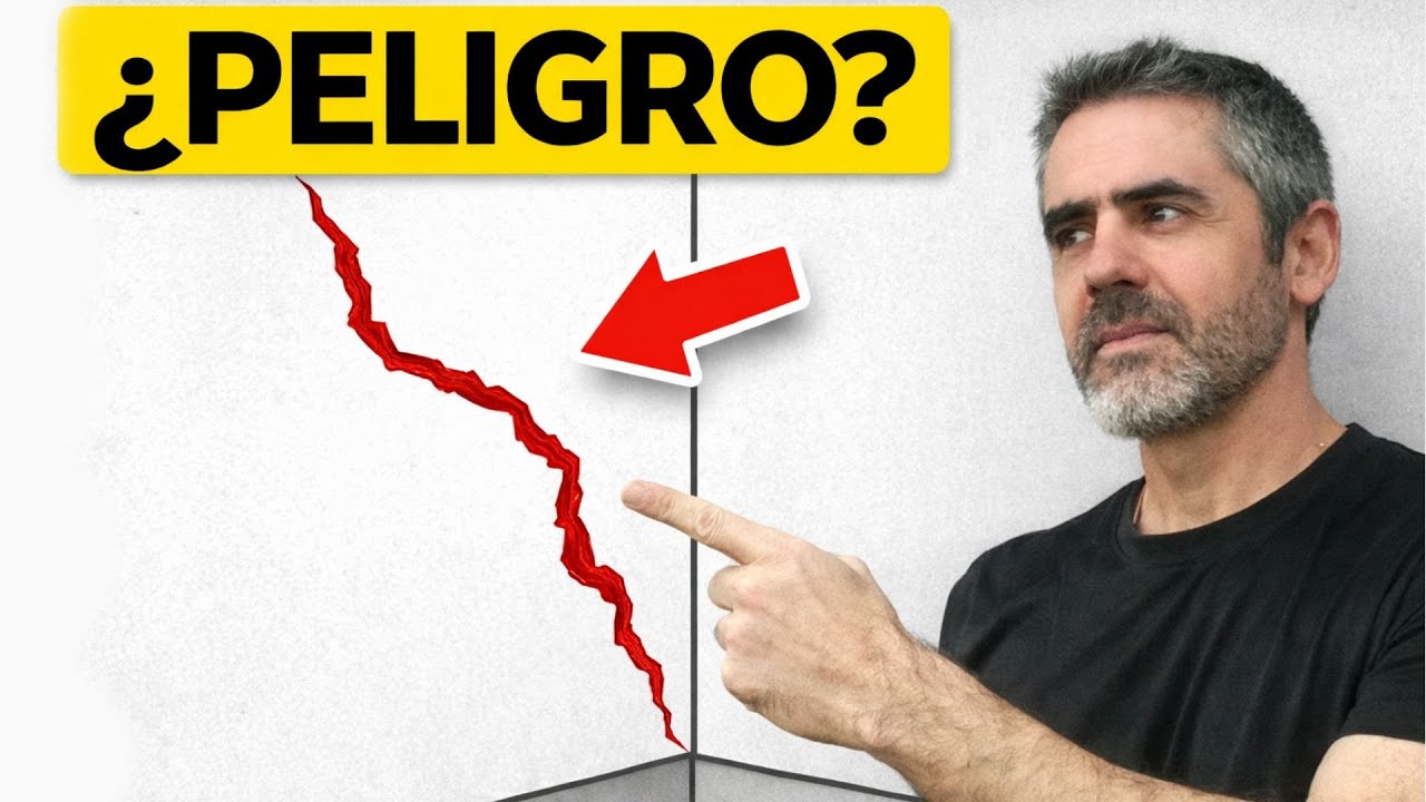 Cómo saber si una grieta es estructural SIN llamar a un ingeniero