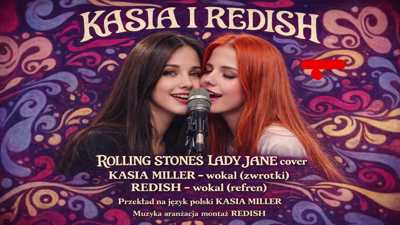 Rolling Stones – Lady Jane (Polski cover) | Kasia Miller & REDISH (AI) | Human x AI Duet