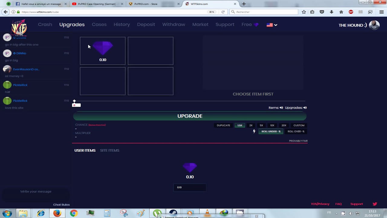 wtfskins.com ADMIN PROMO CODE 5000 COINS 5$ FREE SKINS wtfskins