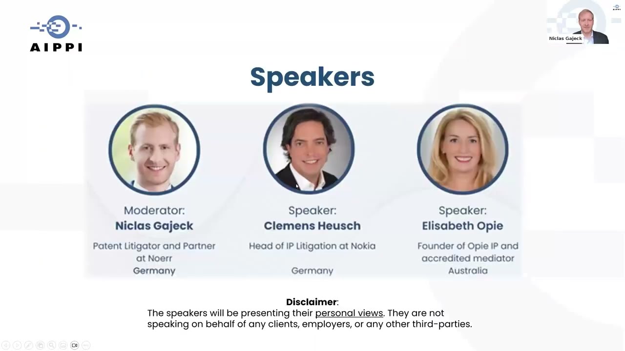 AIPPI International Update: Courts and (Interim) FRAND Licensing