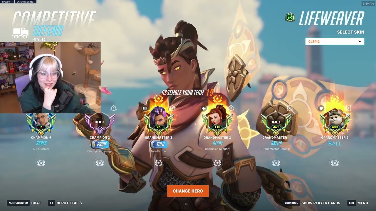ASPEN Overwatch 2 Сезон 20: геймплей с Джуно, Аной и Лайфвивер