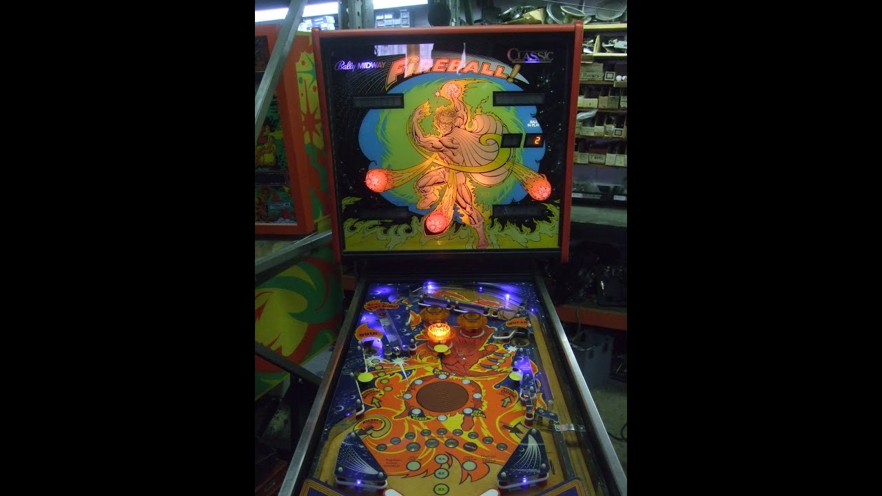 #294 Bally's FIREBALL CLASSIC Pinball Machine Restoration!  TNT Amusement