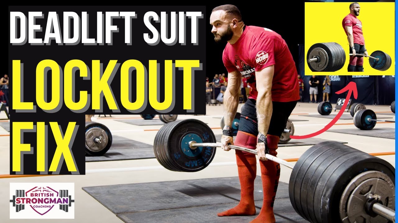 Lockout Faster and Stronger In Your Deadlift Suit (Strongman)