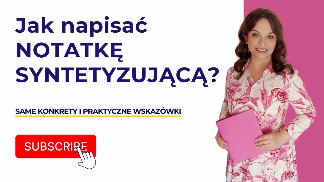 🔴 LIVE: Jak napisać notatkę syntetyzującą? - MATURA Z POLSKIEGO 2025 - Kursy Konkret