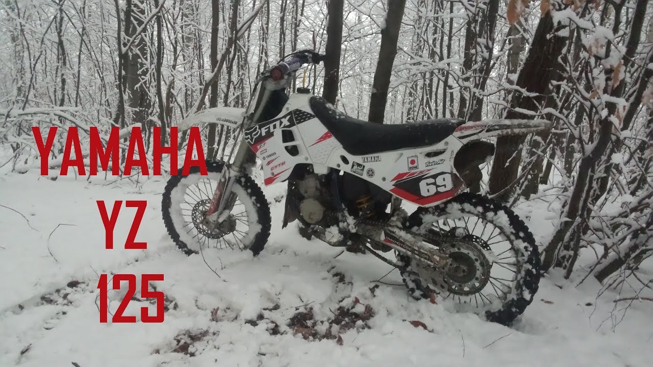 🔥YAMAHA YZ 125 1995⛔Zima 2018🔥Old Yamaha🔥2 stroke Yamaha