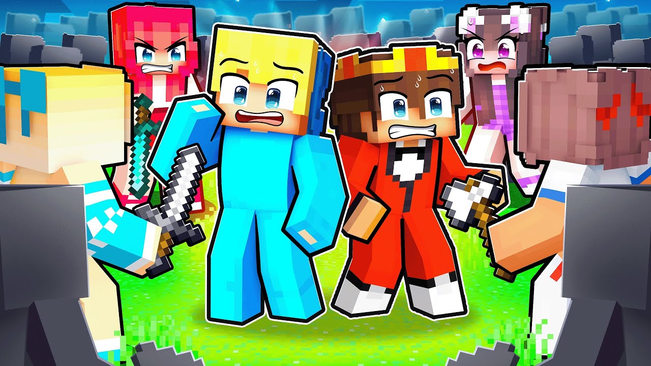ALLE MÄDCHEN gegen Ukri in Minecraft!