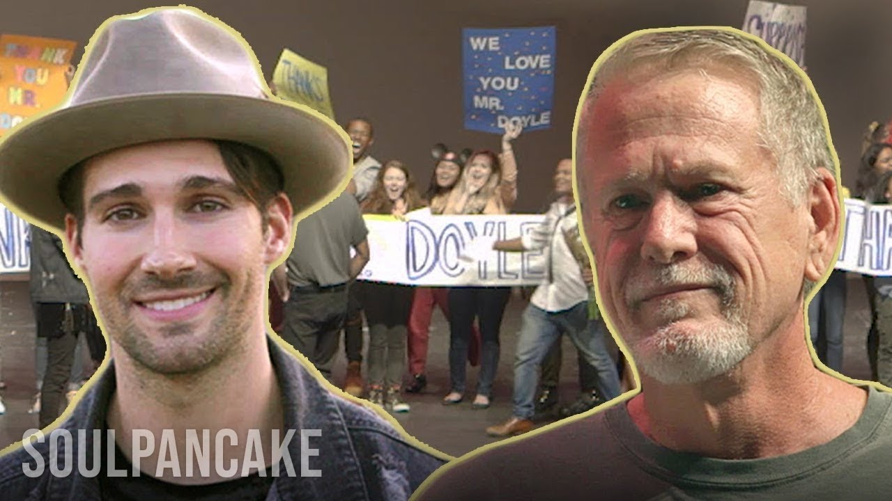 Retired Teacher Gets Surprised By Former Student James Maslow