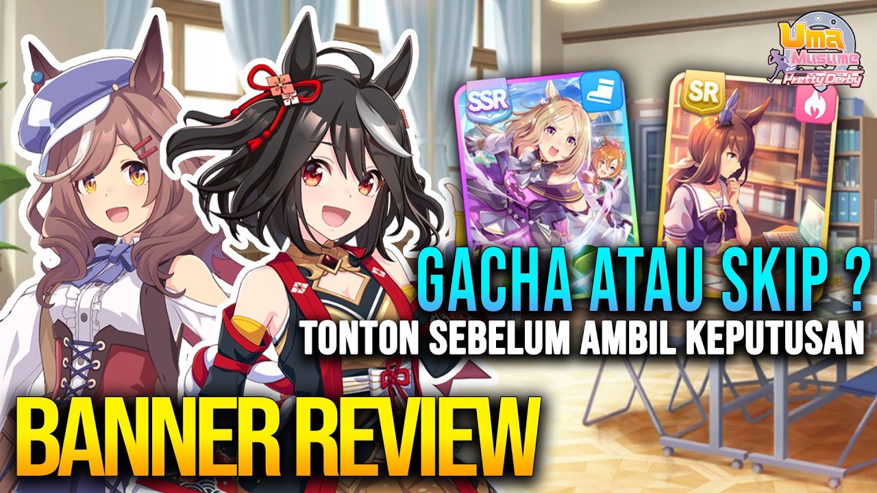 BANNER REVIEW #28! Bahas Banner Kitasan Black & Narita Top Road | Uma Musume: Pretty Derby