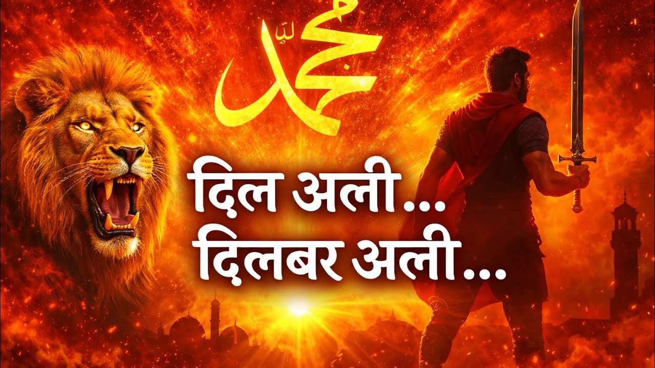दिल अली दिलबर अली | नारा-ए-हैदर |Sher-e-Khuda Ya Ali | Emotional and powerful naat | नूरे हिदायत