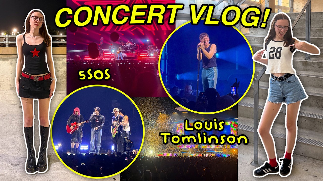 ВЛОГ С КОНЦЕРТОВ LOUIS TOMLINSON + 5SOS *2026*! (Форт-Уэрт, Техас)