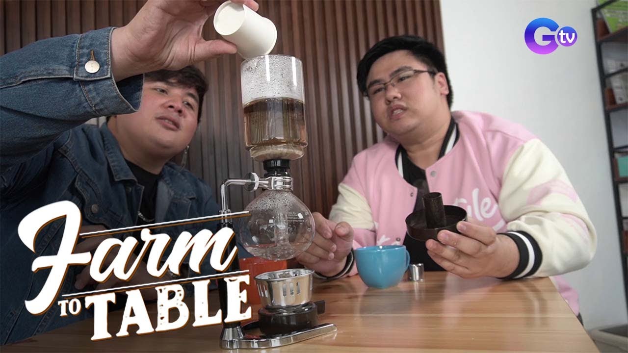 Matt Lozano learns about Coffee Siphoning | Farm To Table