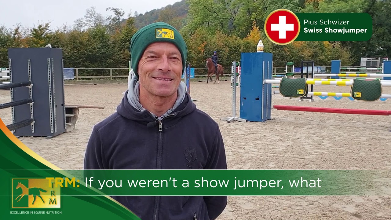 10 Questions with TRM Ambassador and Swiss Show jumper Pius Schwizer