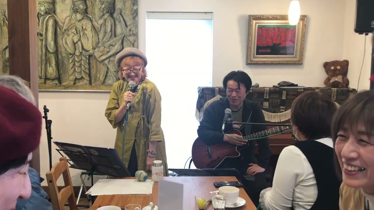 2026/1/25 yayoi presents 緑町cafe Live♪ SamukoとJonny さん