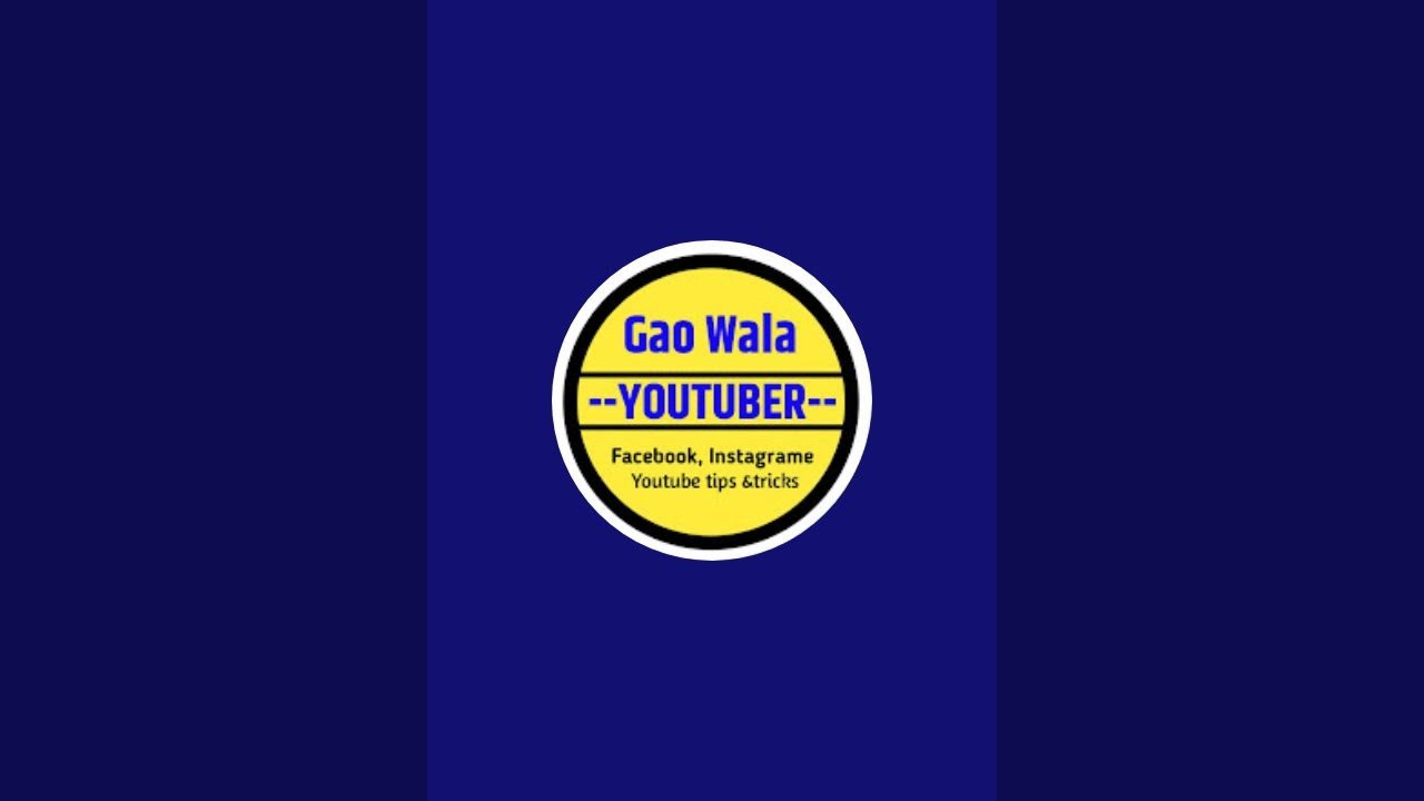 Gao Wala YouTuber is live!