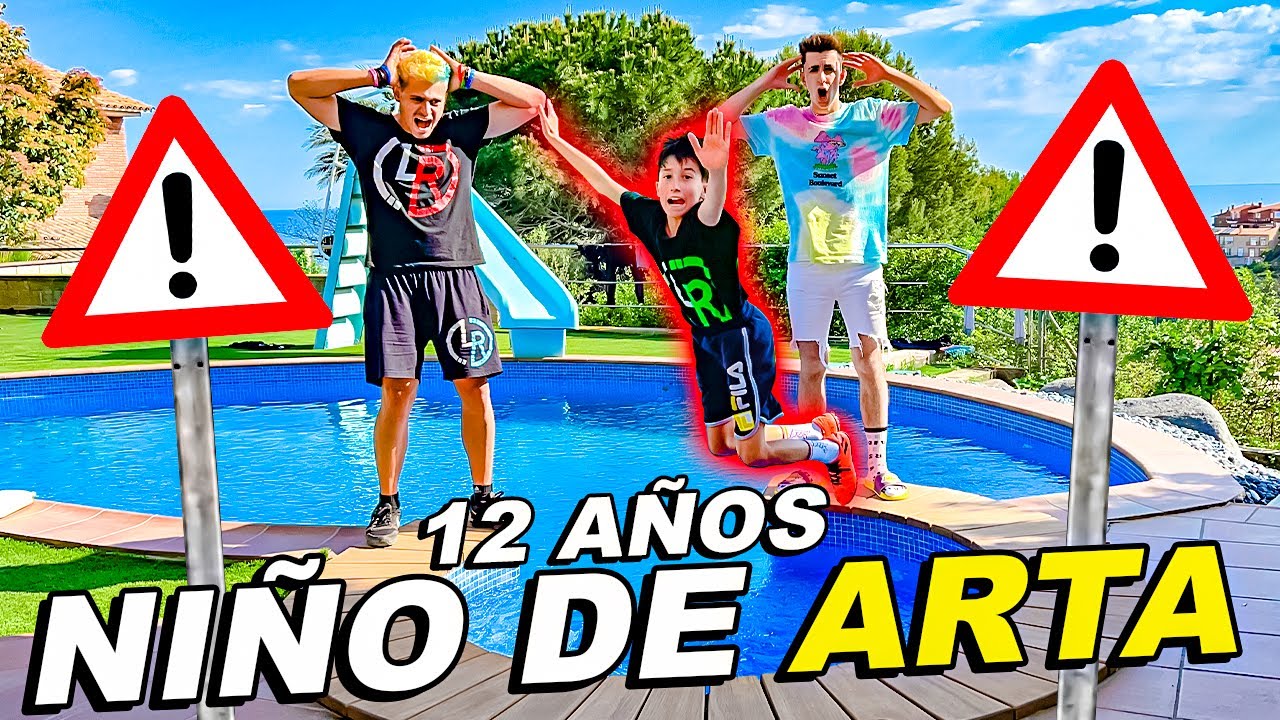 ENSEÑANDO PARKOUR al NIÑO de ARTA en la MÁXIMO HOUSE😱 *12 AÑOS*