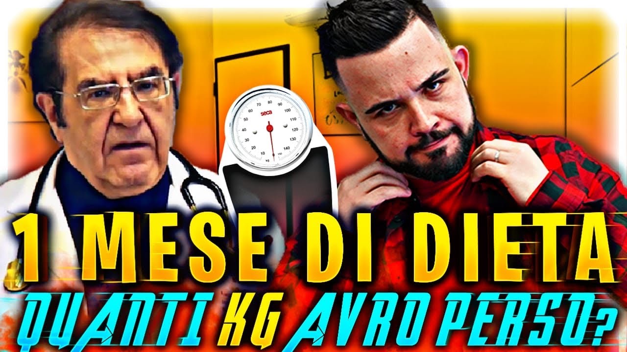 Un Mese di Dieta e Attività Fisica! Quanti chili ho Perso? vi Aggiorno