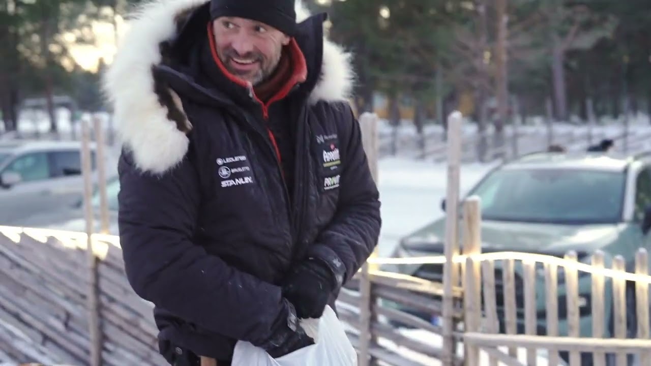 Sjekkpunkt i Elgå med Thomas Wærner - VM i Hundekjøring 2025 | Tirsdag